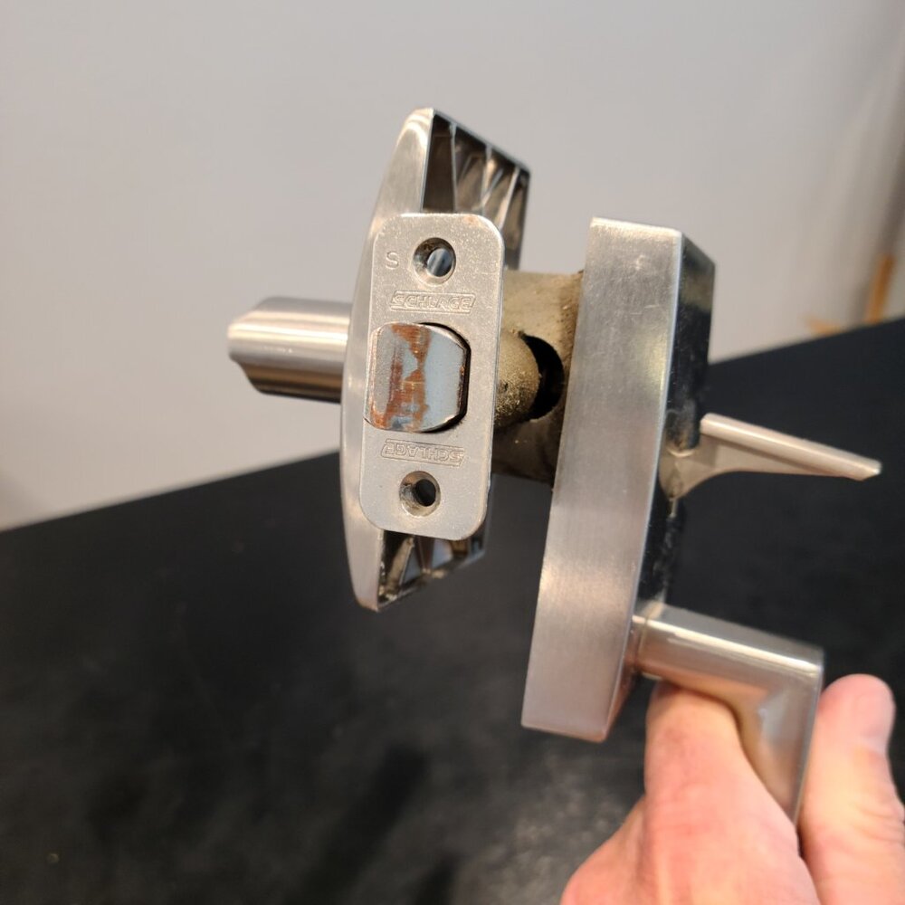 Schlage - Century (Entry Door Handleset with Latitude Lever) - Picture 7 of 10